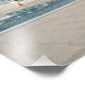 ワシントンDC、第二次世界大戦メモリアル フォトプリント            (角)