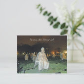 ワシントンDC 002夜の朝鮮戦争記念碑 ポストカード (スタンド正面)