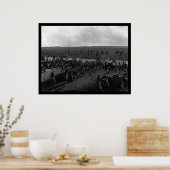 ワシントンDC 1865のFort C.F. SmithのF社 ポスター (キッチン)