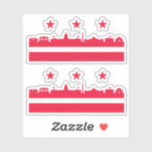 ワシントンDC 51州政府 シール (シート)