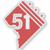 ワシントンDC 51州政府 シール (正面)