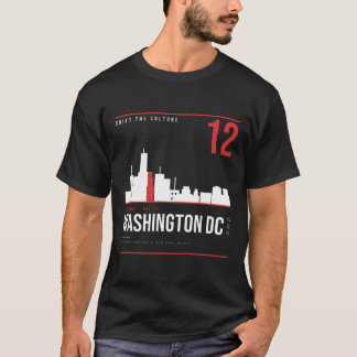 ワシントンDC DMV スカイライン ShiftTape Vol 12 Tシャツ