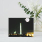 ワシントンLincoln Memorialキャピトル建物 ポストカード (スタンド正面)