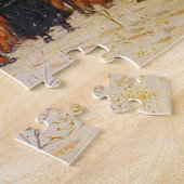 ワシントンMarch Valley Forge William Trego 1883 ジグソーパズル (側面)