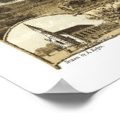 ワシントンMOパノラママップ – 1869 ポスター (角)