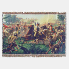 ワシントンMonmouthで軍隊を集める スローブランケット