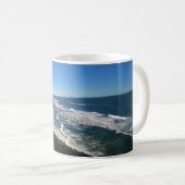 ワシントンNorth Head Light Houseからビュー コーヒーマグカップ (正面右)