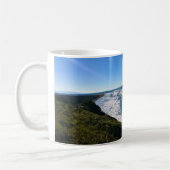 ワシントンNorth Head Light Houseからビュー コーヒーマグカップ (左)