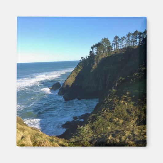 ワシントンNorth Head Light Houseからビュー マグネット (正面)