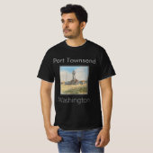ワシントンPort TownsendのPoint Wilson Light house Tシャツ (正面フル)
