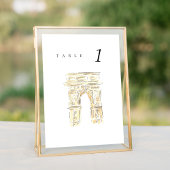 ワシントンSqパークニューヨー結婚クのテーブル番号