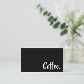 ワシンプルードビヨンドロイヤリティコーヒーパンチカード ロイヤリティカード (スタンド正面)