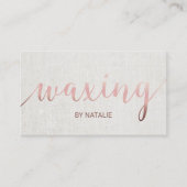 ワシンマニキュアバラ金ゴールドタイポグラフィロイヤリティ ロイヤリティカード (正面)