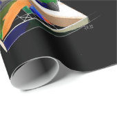 ワシ絵を描 ラッピングペーパー (ロールコーナー)