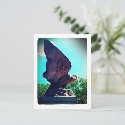 ワシ飛行 ポストカード (スタンド正面)