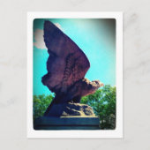 ワシ飛行 ポストカード (正面)