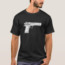 ワシ50のグラフィック銃の火器のTシャツの最高を捨てて下さい