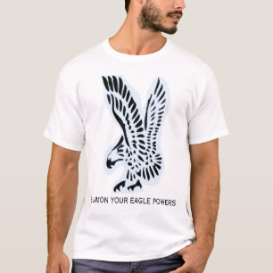 ワシ(とあなたのワシ力の文字を呼び出して下さい) Tシャツ
