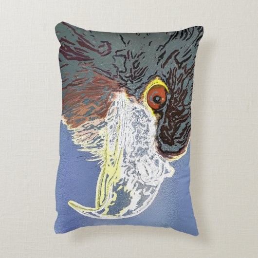 ワシ アクセントクッション (裏面(縦))