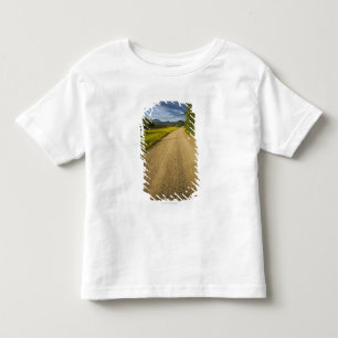 ワシ、アラスカの砂利道 トドラーTシャツ