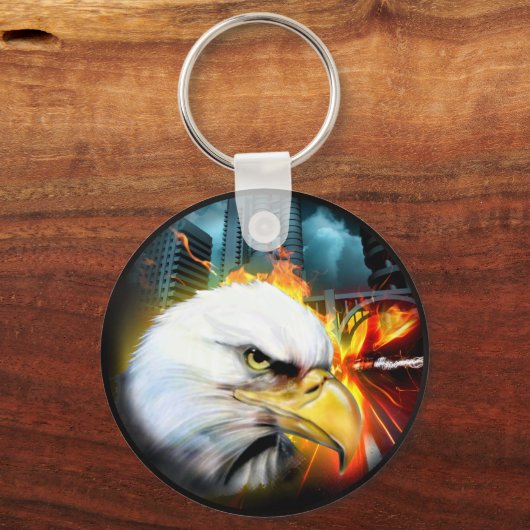 ワシ キーホルダー (正面)