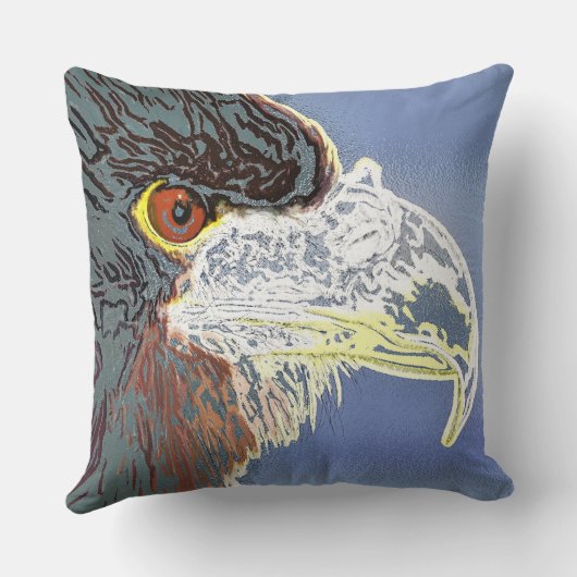 ワシ クッション (裏面)