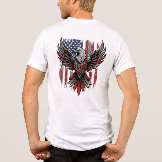 ワシ トライブレンドTシャツ (裏面)