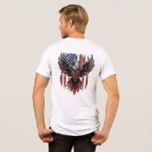 ワシ トライブレンドTシャツ (裏面全面)