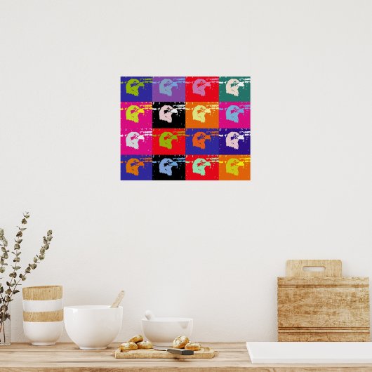 ワシ ポスター (キッチン)