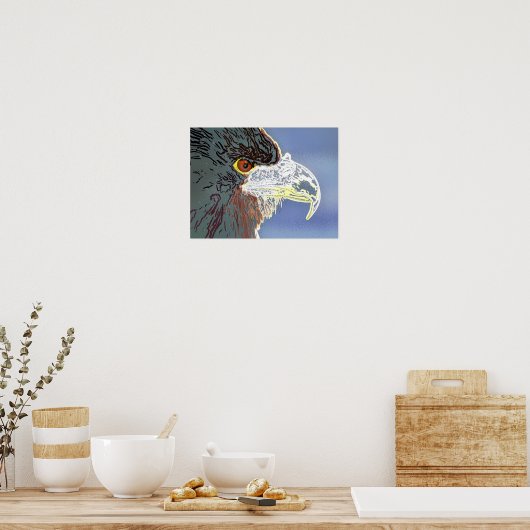 ワシ ポスター (キッチン)