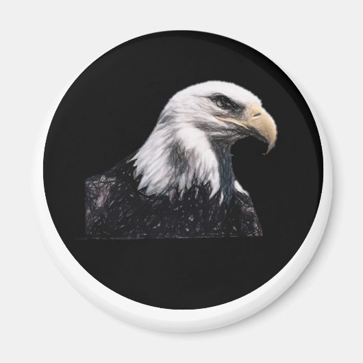 ワシ マグネット (正面)