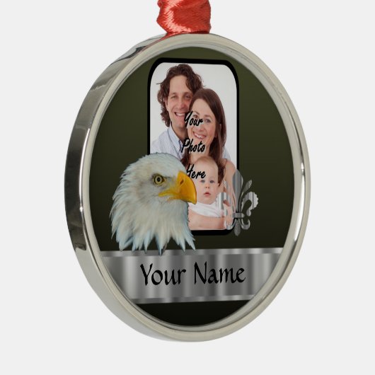 ワシ メタルオーナメント (右)