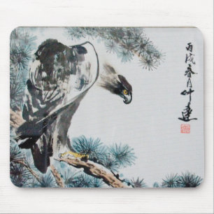 ワシ-中国のな絵画のマウスパッド マウスパッド
