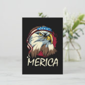 ワシ 4th Of July アメリカン 招待状 (スタンド正面)