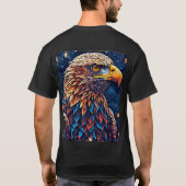 ワシ Tシャツ (裏面)