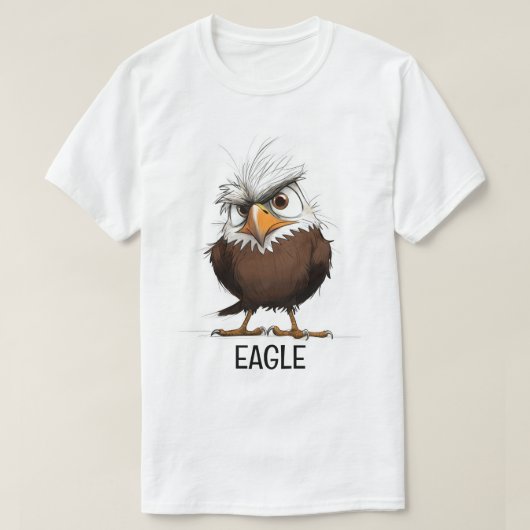 ワシ Tシャツ (デザイン正面)