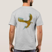 ワシ Tシャツ (裏面)