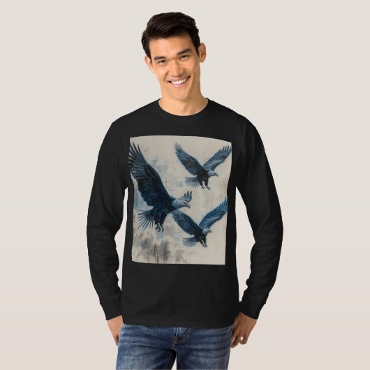 ワシ Tシャツ (正面フル)