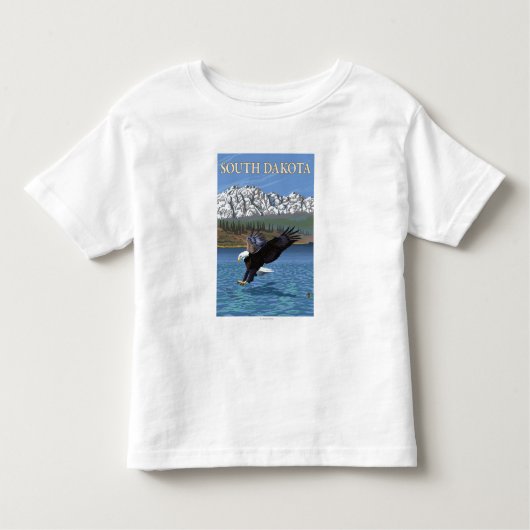 ワシDivingSouthダコタ トドラーTシャツ (正面)