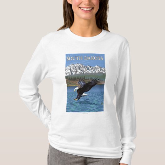 ワシDivingSouthダコタ Tシャツ (正面)