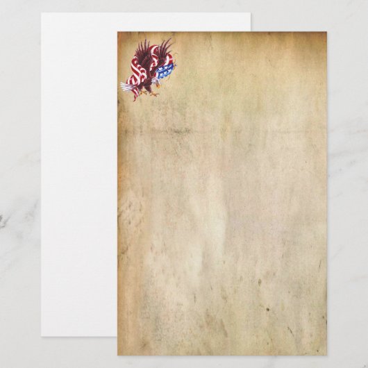 ワシI 便箋 (正面/裏面)