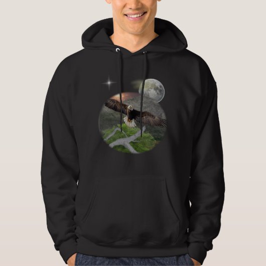 ワシTシャツ パーカ (正面)
