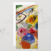 ワジリーカンディンスキー – 黒線 シーズンカード (正面/裏面)