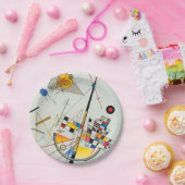 ワジリー·カンディンスキーによる繊細な緊張 ペーパープレート (パーティー)