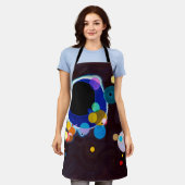 ワジリー・カンディンスキー エプロン (着用した状態)