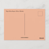 ワジールハーンモスクラホアパキスタンポストカード ポストカード (裏面)