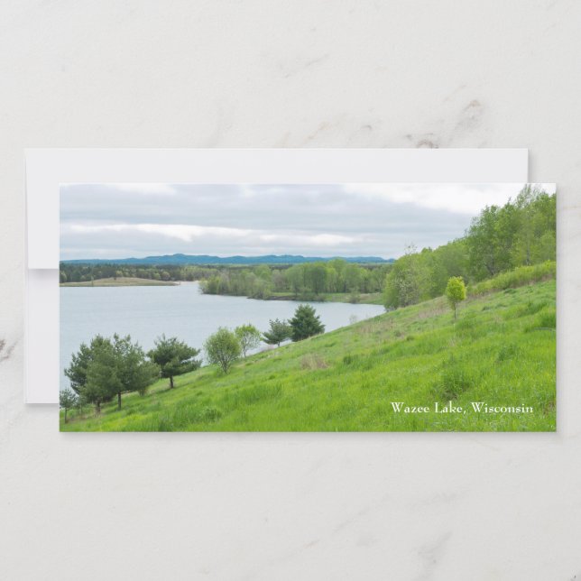 ワジーレイク風光明媚な大見渡し (正面)