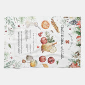 ワスセ伝統的ルレシピ | Heirromeティータオル キッチンタオル (横)