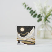 ワスネツォフスタイルは、軽い光によって特徴づけられる スクエア名刺 (スタンド正面)