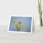 ワスパポリーティンワイルドフェンネルポートレート カード (正面)